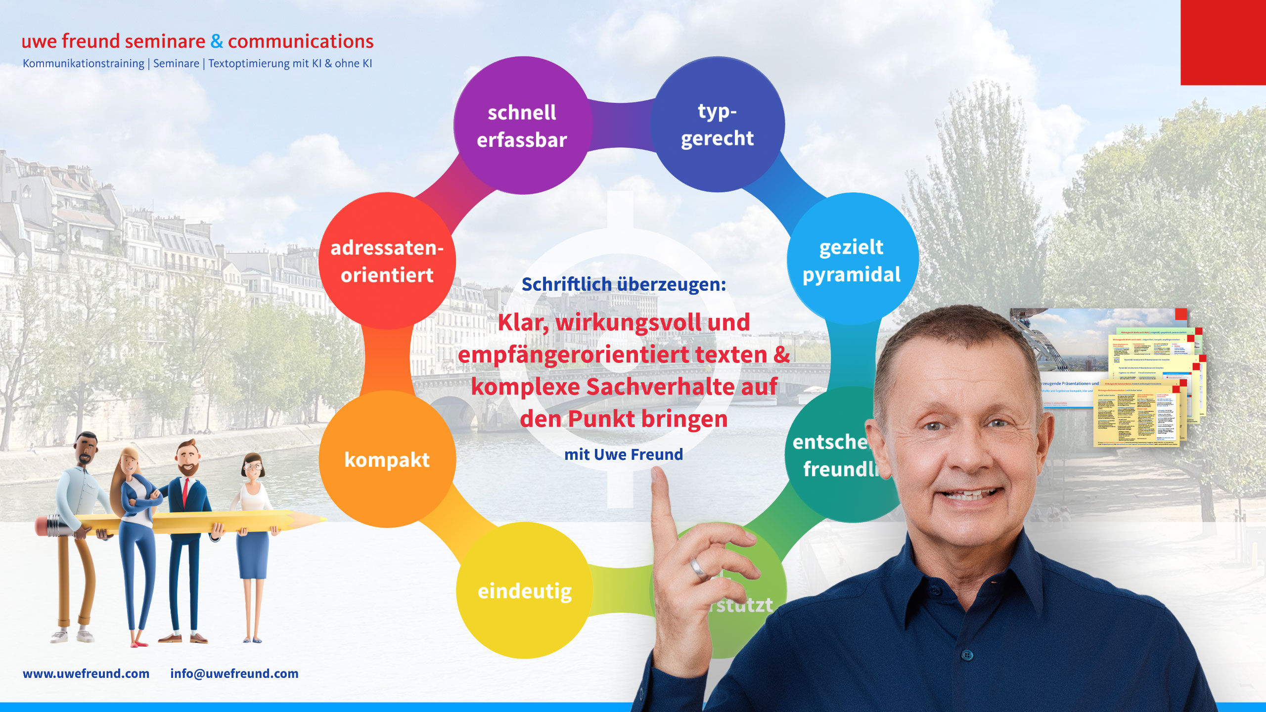 Seminar Komplexe Sachverhalte und Informationen auf den Punkt bringen