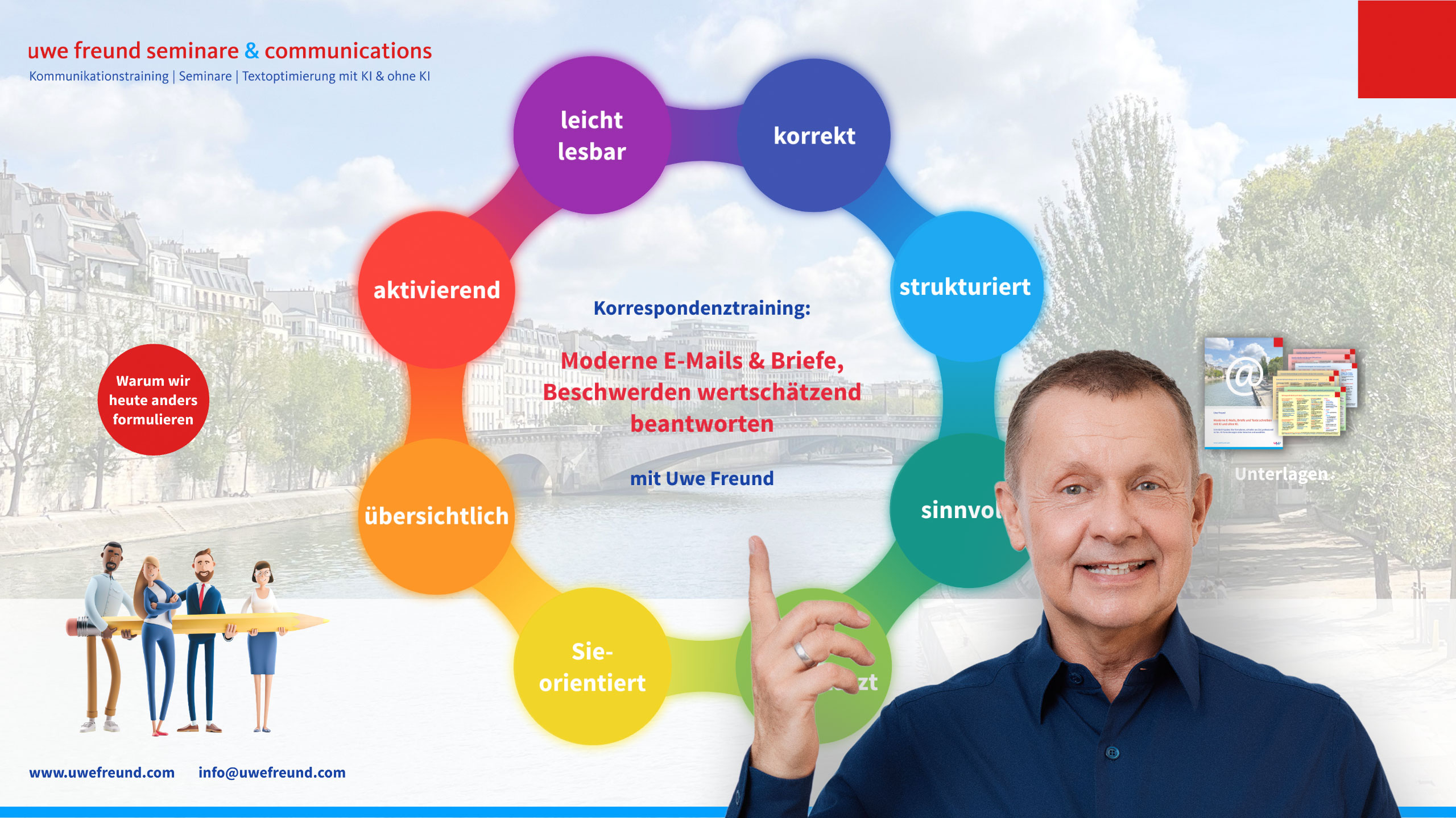 seminar-moderne-emails-uwe-freund-seminare Uwe Freund: Korrespondenztraining & E-Mail-Seminar - Kommunikationstrainer und Coach