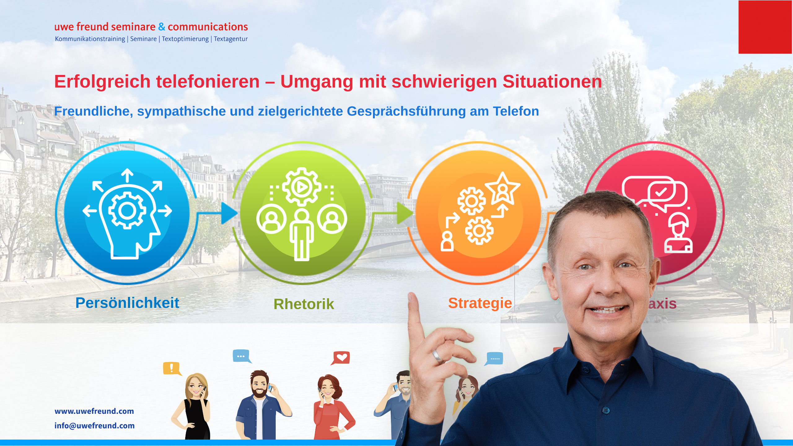 Seminar Erfolgreich telefonieren - Beschwerden wertschätzend beantworten